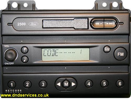 Ford 5000c radio cassette #1